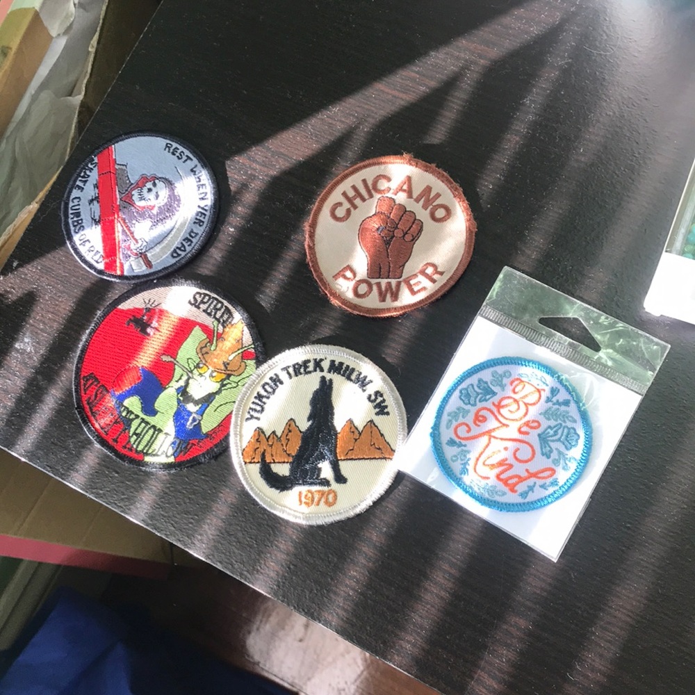 Variety of patches